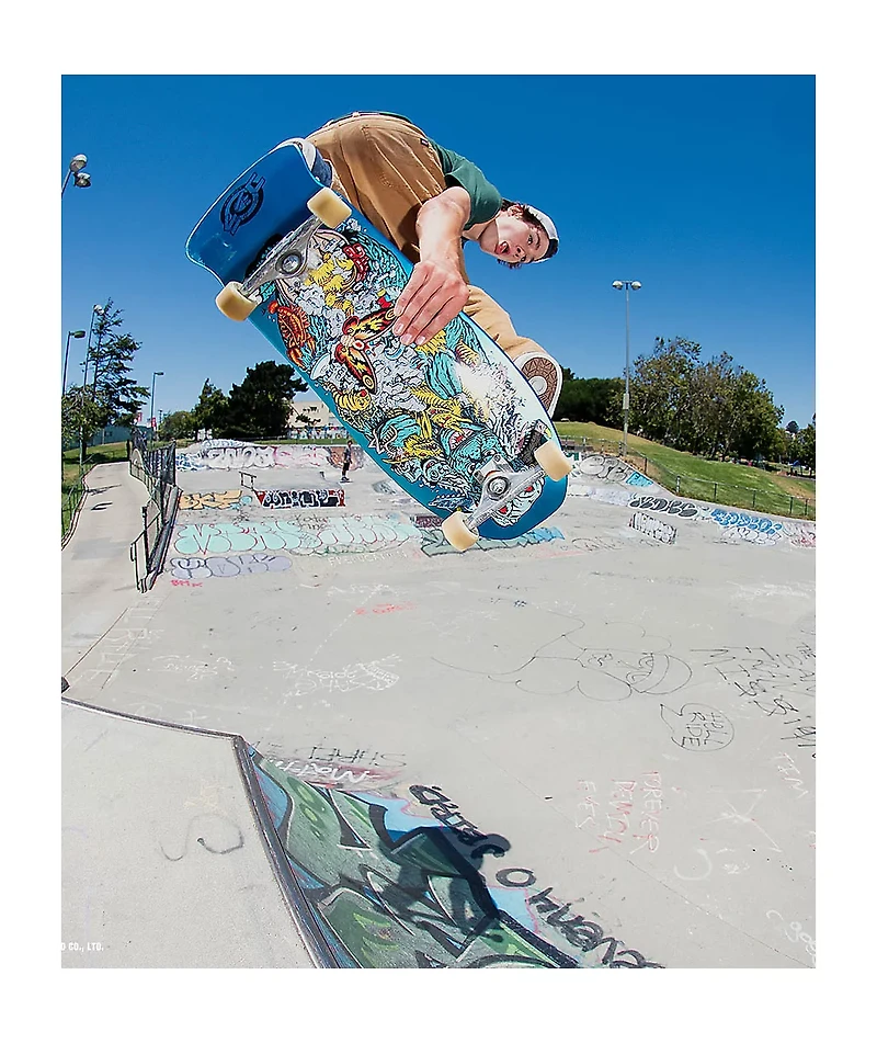 Santa Cruz x Godzilla Kaiju Roskopp 10.12" Skateboard Deck