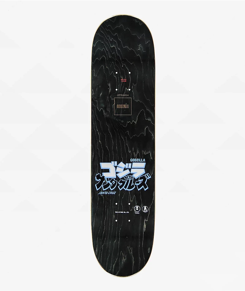 Santa Cruz x Godzilla Mecha Hand 8.0" Skateboard Deck