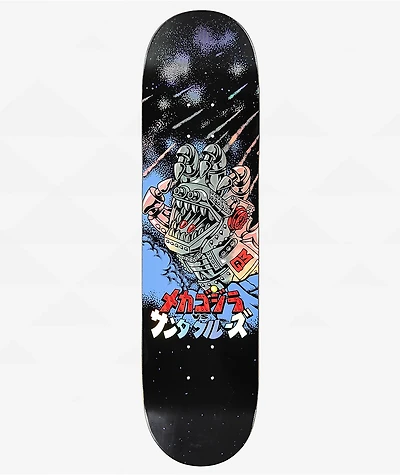 Santa Cruz x Godzilla Mecha Hand 8.0" Skateboard Deck