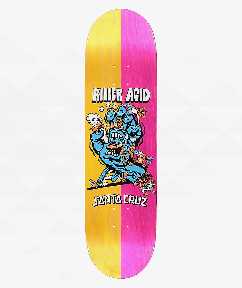 Santa Cruz x Killer Acid Killer Hand 8.5" Skateboard Deck