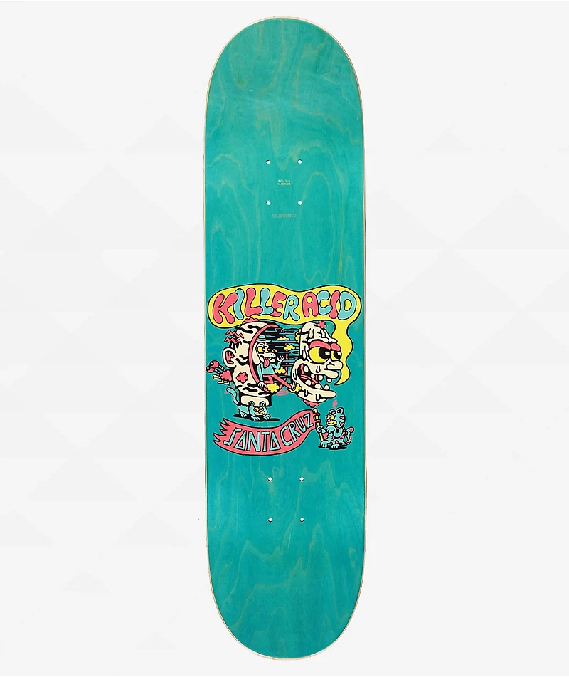 Santa Cruz x Killer Acid Way Out West 8.25" Skateboard Deck