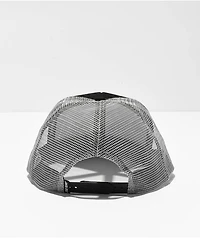 Santa Cruz x Thrasher Screaming Logo Black Trucker Hat