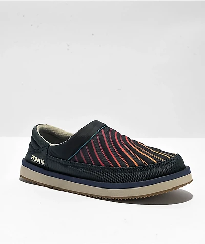 Sanuk x POW Chiller Low Blue Shoes