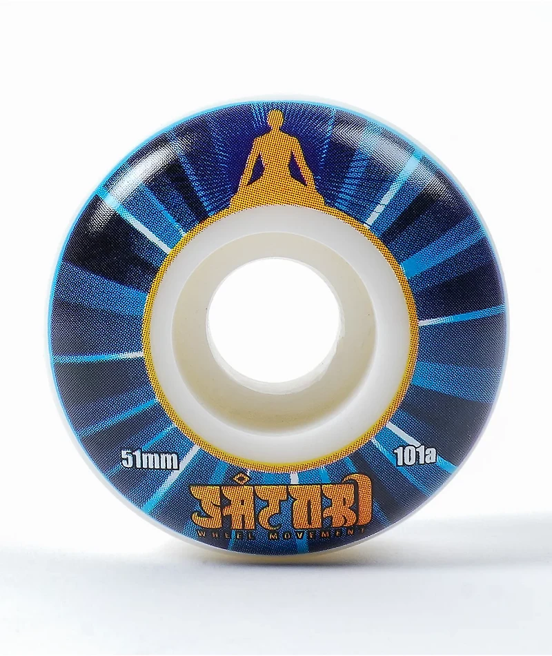 Satori Illuminating 51mm 101a Skateboard Wheels