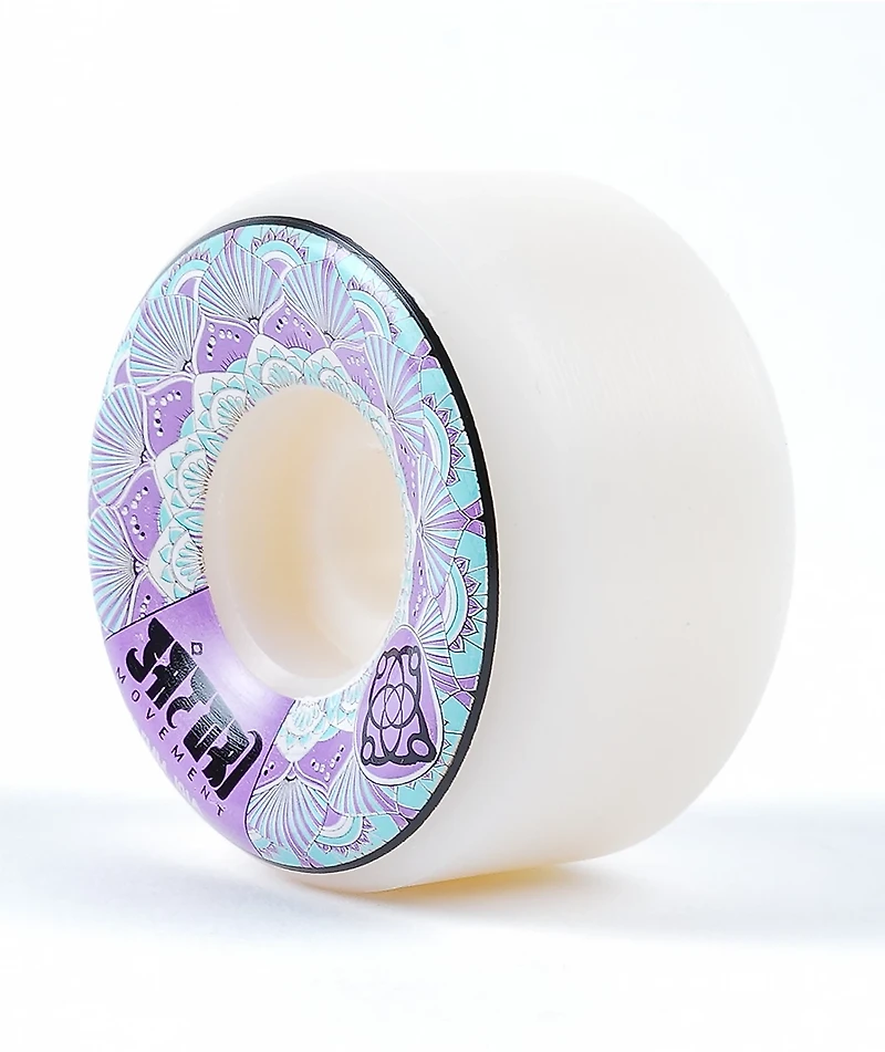 Satori Mandalic 53mm 101a Purple Skateboard Wheels