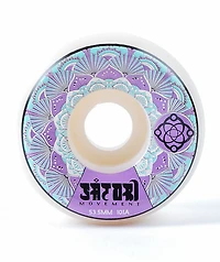 Satori Mandalic 53mm 101a Purple Skateboard Wheels