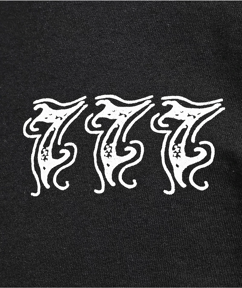 Schaf 777 Cherub Black T-Shirt