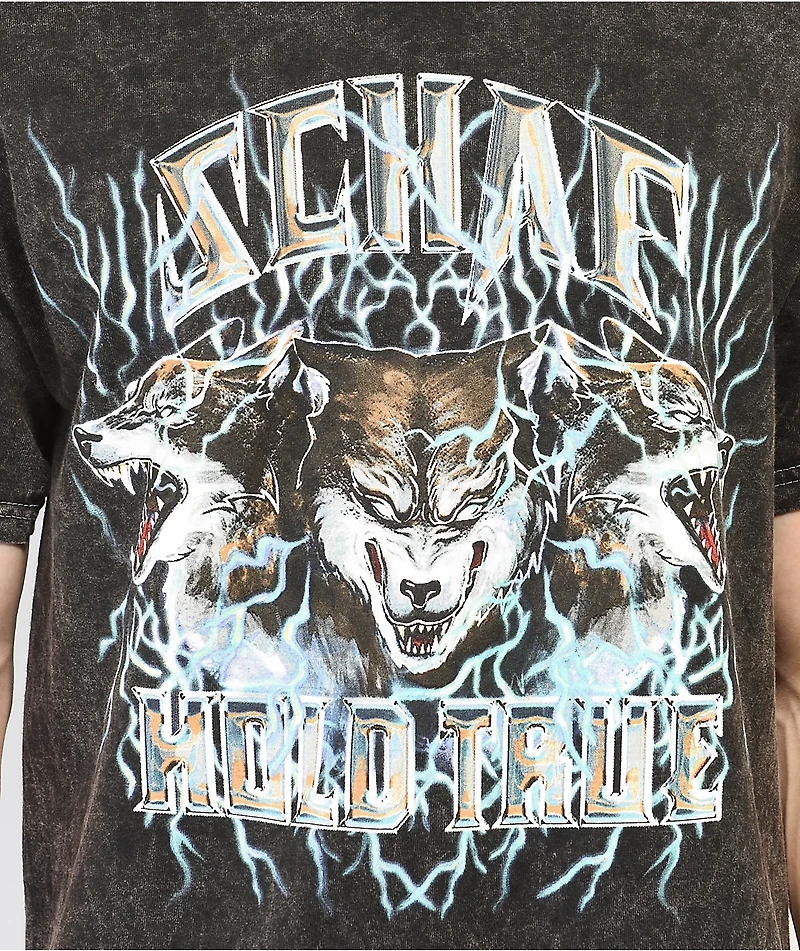 Schaf Hold True Black Wash T-Shirt