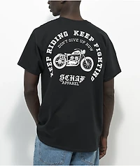 Schaf Moto Black T-shirt