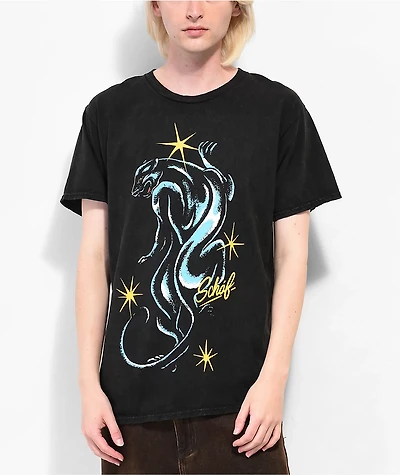 Schaf Panther Black T-Shirt