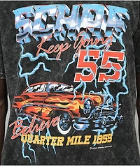 Schaf Quarter Mile Black Wash T-Shirt