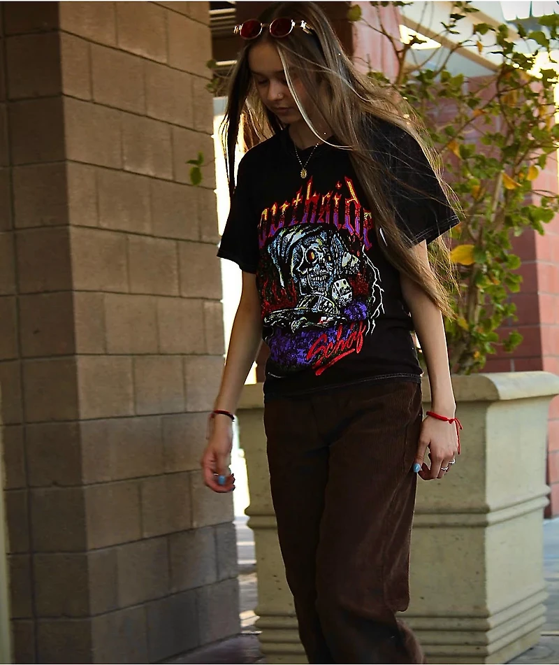 Schaf Southside Black Wash T-Shirt