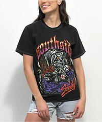 Schaf Southside Black Wash T-Shirt