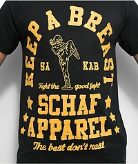 Schaf x Keep A Breast Foundation Don't Rest Black T-Shirt