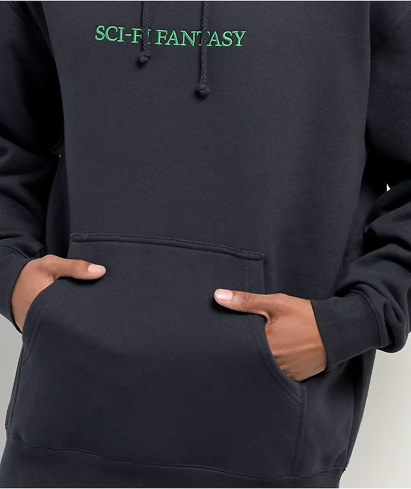 Sci-Fi Fantasy Logo Navy Hoodie