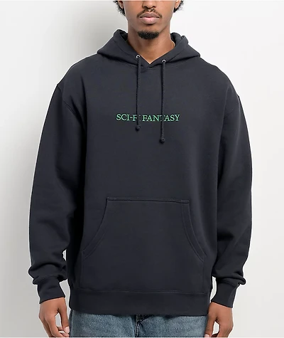 Sci-Fi Fantasy Logo Navy Hoodie
