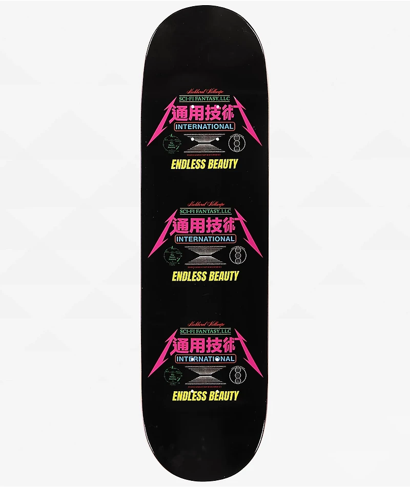 Sci-Fi Fantasy Neoliberal Hellscape 8.5" Skateboard Deck
