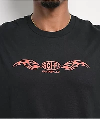 Sci-Fi Fantasy Origin Black T-Shirt