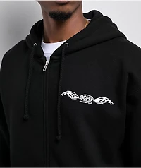 Sci-Fi Fantasy Origin Black Zip Hoodie