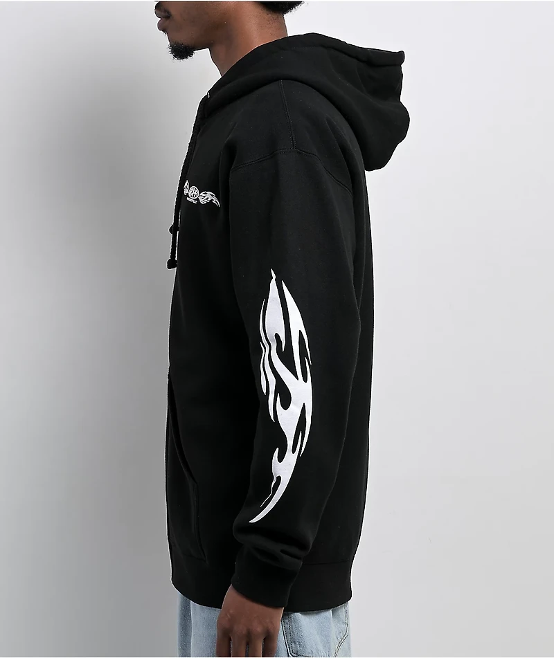 Sci-Fi Fantasy Origin Black Zip Hoodie
