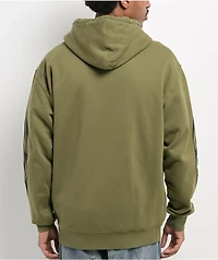 Sci-Fi Fantasy Origin Green Zip Hoodie