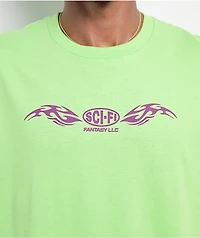 Sci-Fi Fantasy Origin Light Green T-Shirt