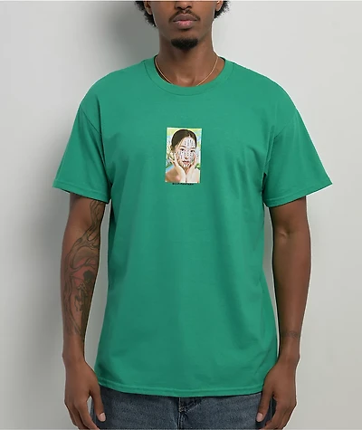 Sci-Fi Fantasy Pressure Point Green T-Shirt