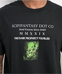 Sci-Fi Fantasy Prophecy Black T-Shirt