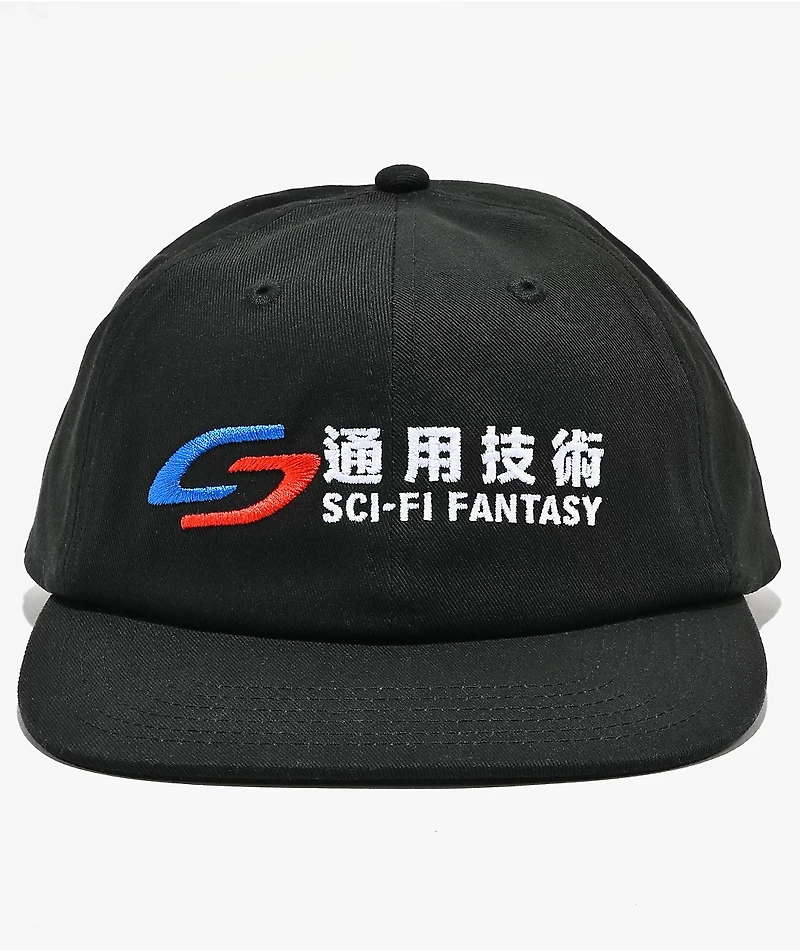 Sci-Fi Fantasy Transit Black Snapback Hat