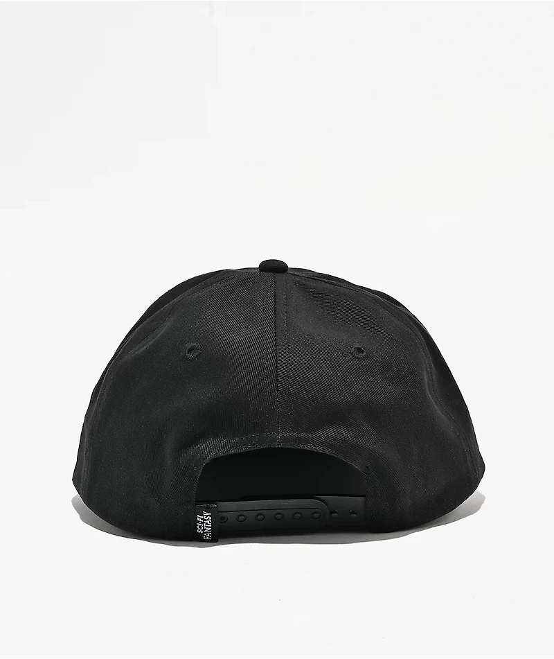 Sci-Fi Fantasy Transit Black Snapback Hat