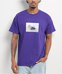 Sci-Fi Fantasy Windy Purple T-Shirt