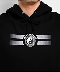 Sci-Fi Fantasy Yin & Yang Black Hoodie