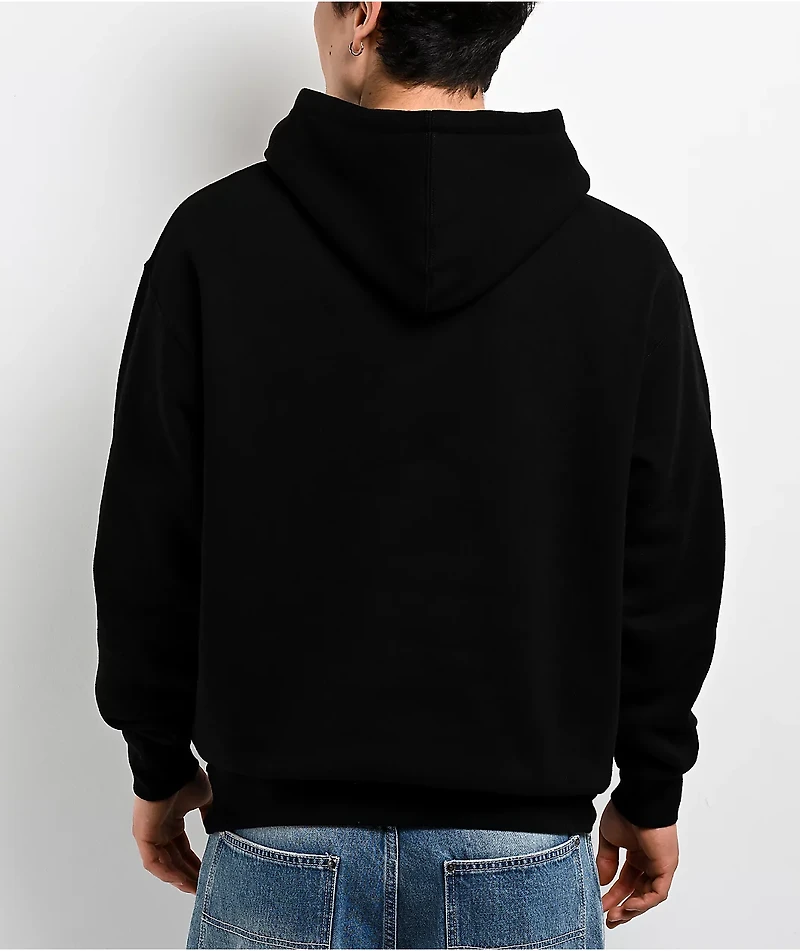 Sci-Fi Fantasy Yin & Yang Black Hoodie