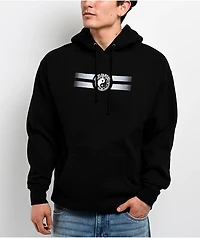 Sci-Fi Fantasy Yin & Yang Black Hoodie