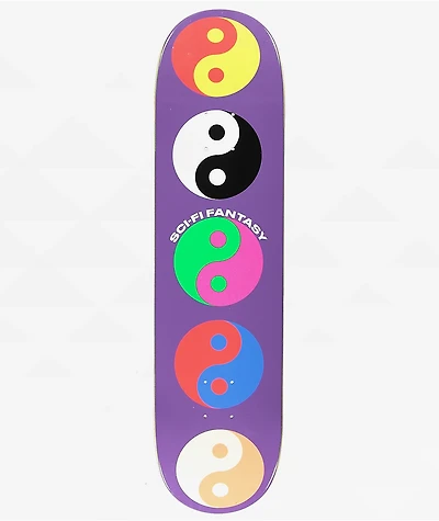 Sci-Fi Fantasy Yin Yang 8.0" Skateboard Deck