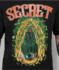 Secret Scientist One Eye Blind Black T-Shirt