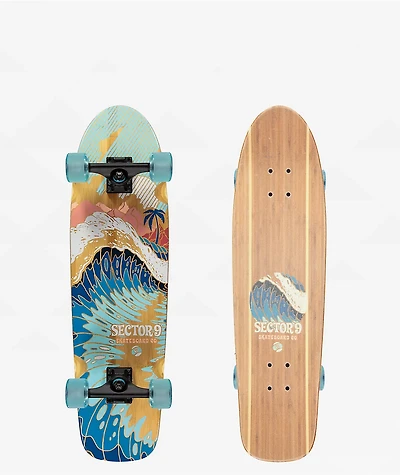 Sector 9 Bamboozler Bora Bora 31.5" Longboard Complete