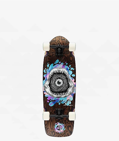 Sector 9 Fat Wave Fossil 30" Cruiser Skateboard Complete