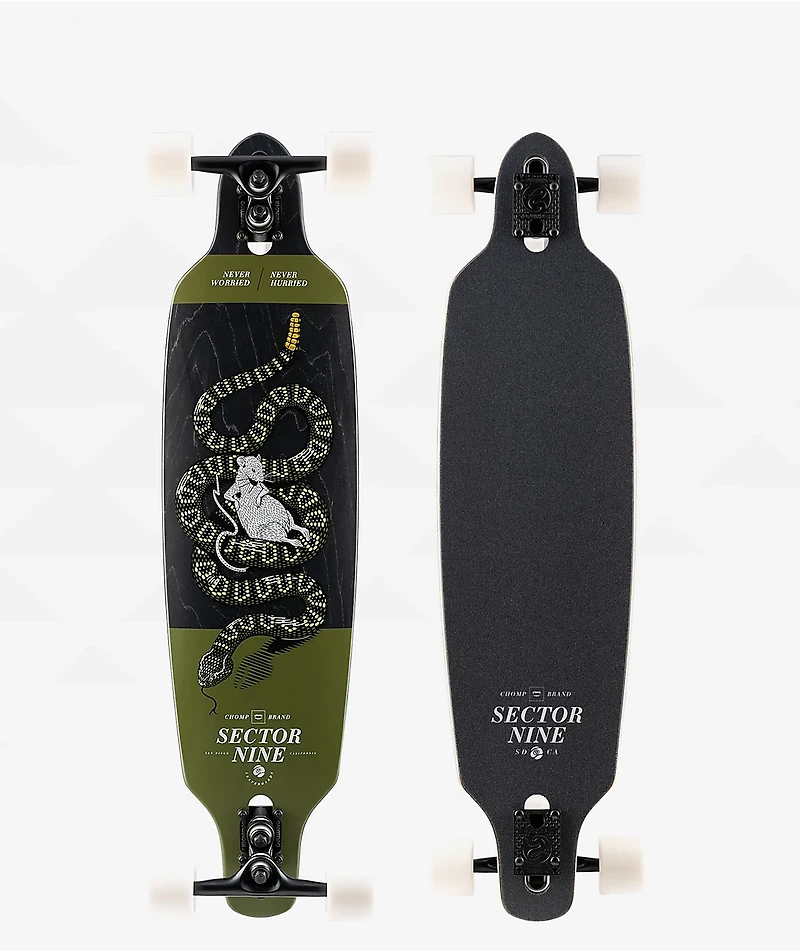 Sector 9 Fractal Rattler 36" Drop Through Longboard Complete