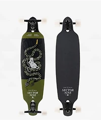 Sector 9 Fractal Rattler 36" Drop Through Longboard Complete