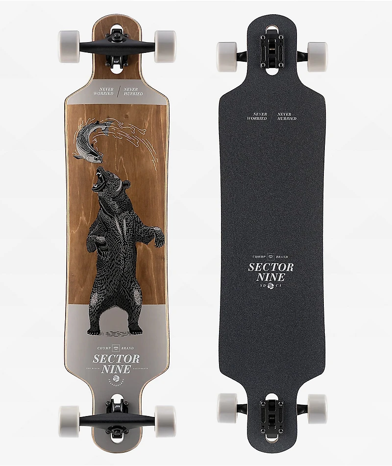 Sector 9 Meridian Grizzly 40" Drop Through Longboard Complete