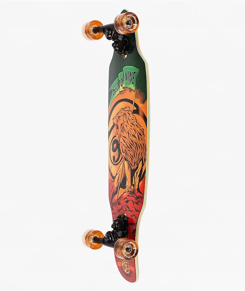Sector 9 Rasta Mini Striker 33" Drop Through Longboard Complete