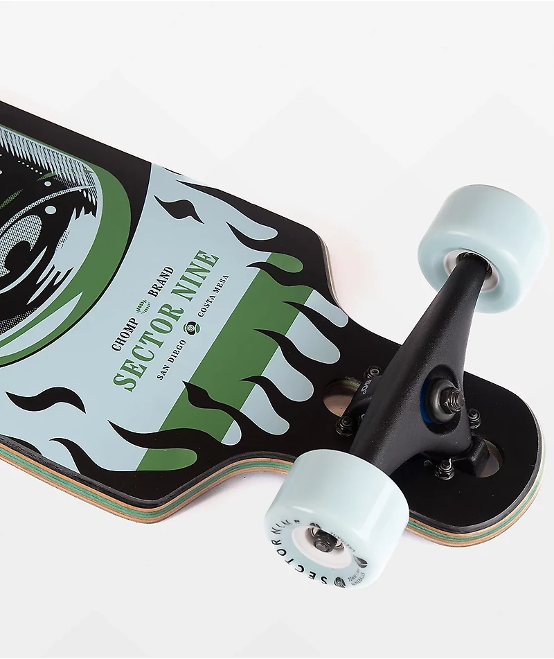 Sector 9 x Chomp Meridian Potion 40" Drop Through Longboard Complete
