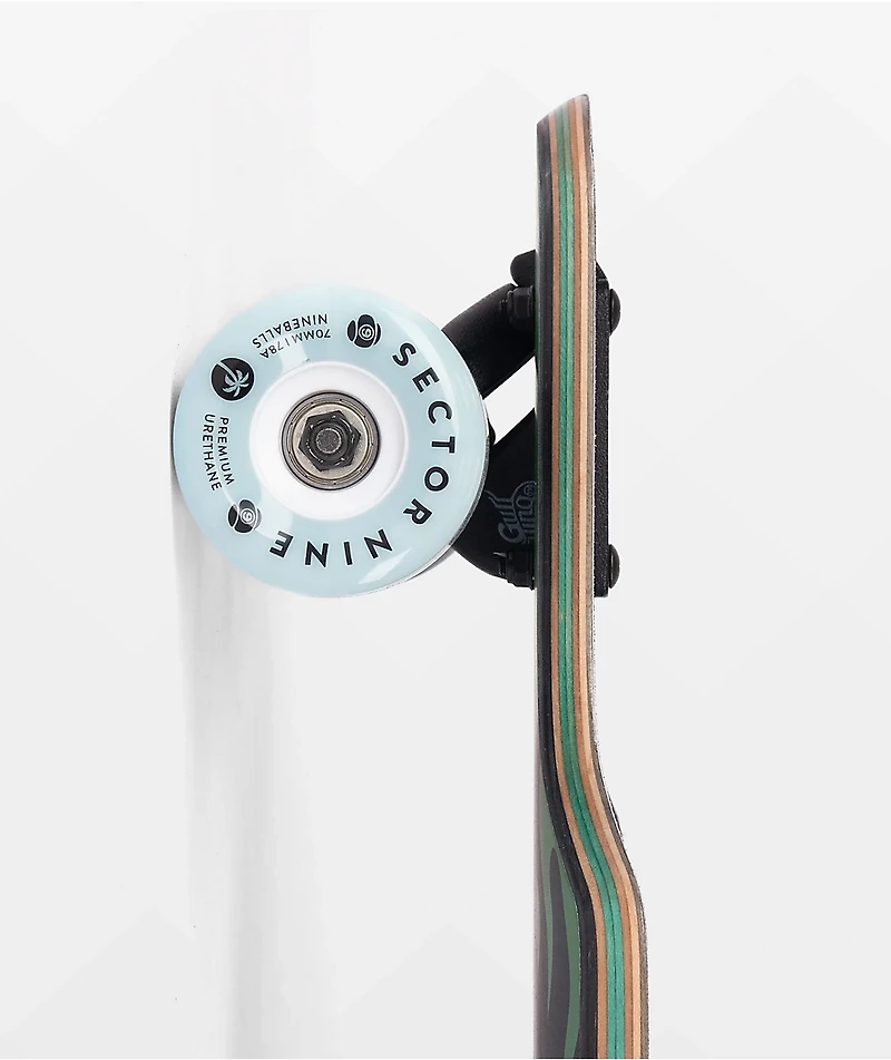 Sector 9 x Chomp Meridian Potion 40" Drop Through Longboard Complete