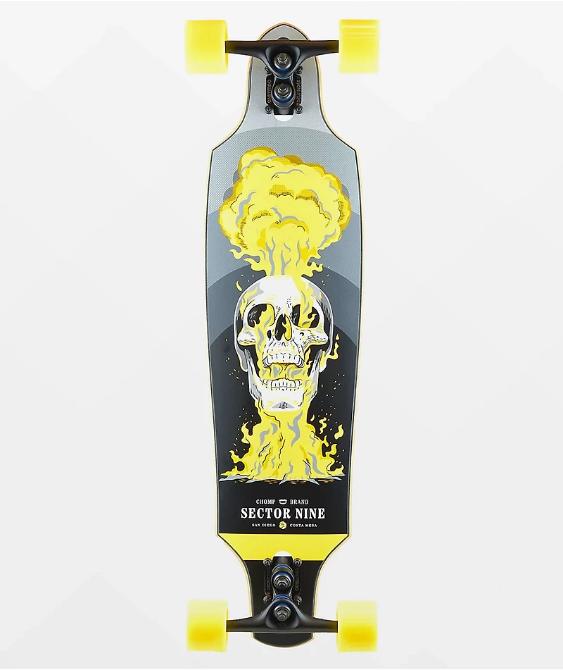 Sector 9 x Chomp Roundhouse Blown 34" Drop Through Longboard Complete
