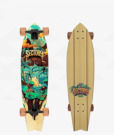 Sector 9 x OneVibe Snapper Hideout 34" Longboard Complete
