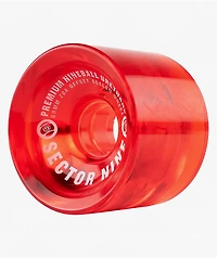 Sector Nine Nineballs 69mm 78a Red Cruiser Wheels
