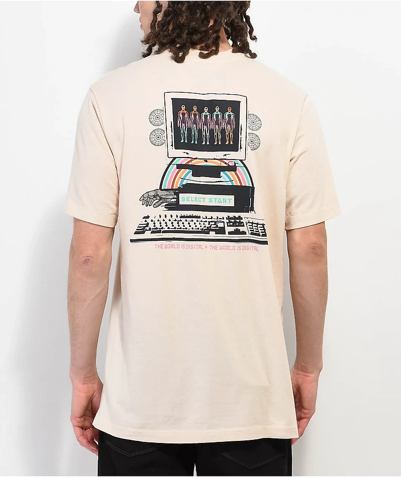 Select Start Digital World Sand T-Shirt