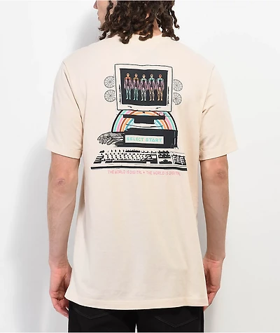 Select Start Digital World Sand T-Shirt