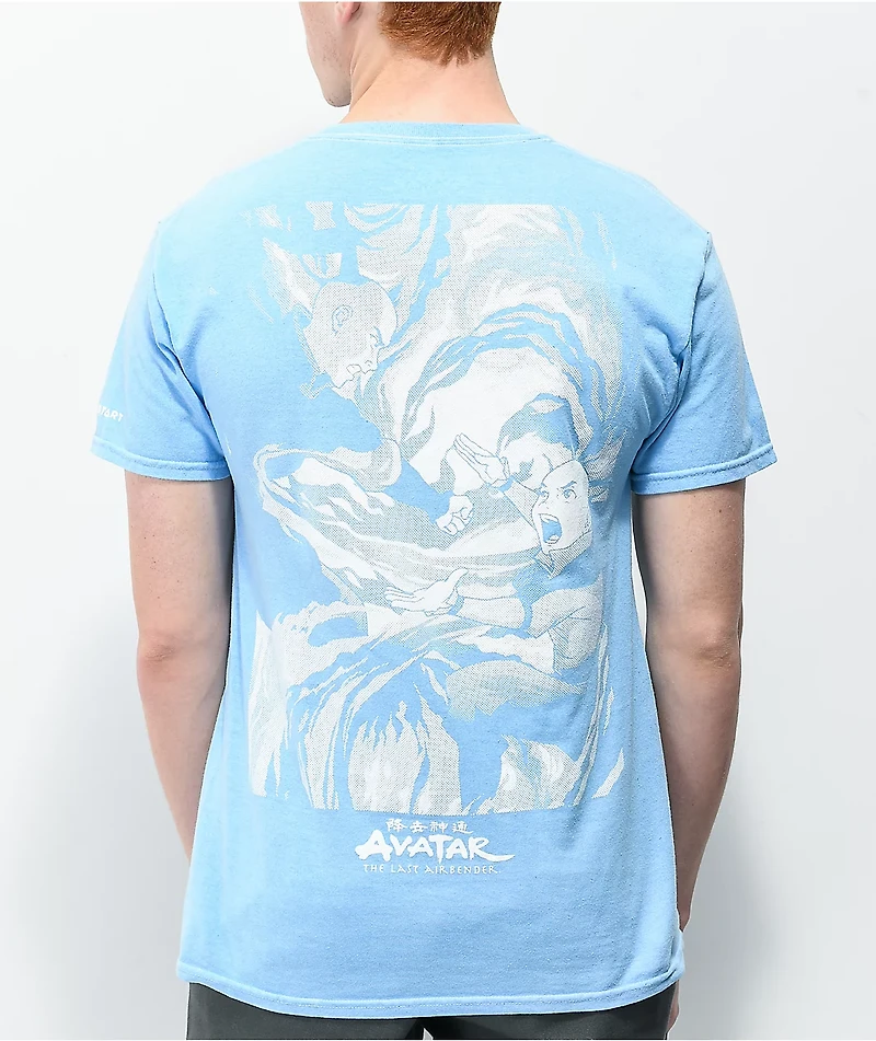 Select Start x Avatar: The Last Airbender Half Tone Blue T-Shirt